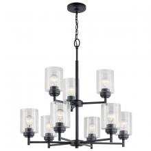 Kichler 44031BK - Chandelier 9Lt