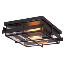 Eurofase Gold US 28055-013 - MULLER,OUTDR,2LT FLUSHMNT,BRZ