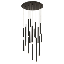 Eurofase Gold US 31445-016 - SANTANA,18LT LED CHAND,BLK