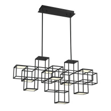Eurofase Gold US 38258-026 - FERRO,9LT LINEAR LED CHA,BLK