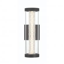 Eurofase Gold US 46696-014 - Savron 1 Light LED 14" Outdoor Sconce in Black