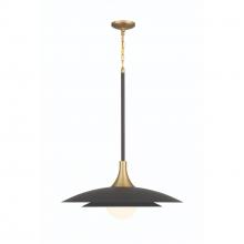 Eurofase Gold US 46785-046 - Welsh 1 Light 24" LED Pendant in Black