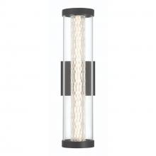 Eurofase Gold US 46808-011 - Savron 1 Light LED 18" Outdoor Sconce in Black