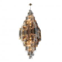 Eurofase Gold US 47914-018 - Altesa 96" Chandelier In Chrome