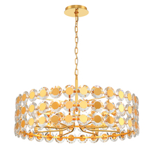 Eurofase Gold US 44286-025 - Perrene 8 Light Pendant in Gold