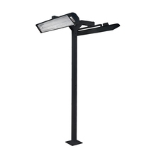 Eurofase Gold US EF3908PMDB - Eurofase EF3908PMDB 39 Inch 8ft Black Pole Mount With Double Crossbar