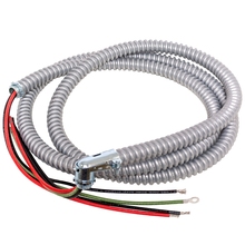 Eurofase Gold US EFHTW20 - Eurofase EFHTW20 4-Wire Hi-Temp Whip For Flush Mount Kit - 20 Feet