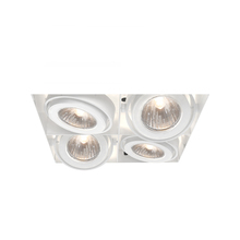 Eurofase Gold US TE214BGU10-02 - MULT,GU10,TRIMLSS,4LT,50W,WHT