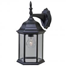 Acclaim Lighting 5181BK - Craftsman 2 Collection Wall-Mount 1-Light Outdoor Matte Black Light Fixture