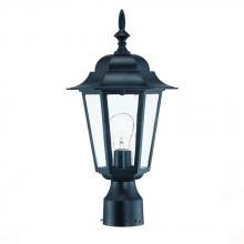 Acclaim Lighting 6117BK - Camelot Collection Post-Mount 1-Light Outdoor Matte Black Light Fixture