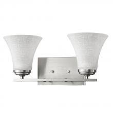 Acclaim Lighting IN41381SN - Union Indoor 2-Light Bath W/Glass Shades In Satin Nickel