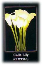 Light Garden CLWT8-B - WHITE CALLA LILY