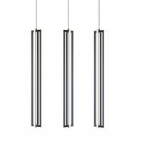 AFX Lighting, Inc. CSSP36L30D1BKLNR3 - Cass 36'' 3 Light Medium Linear Pendant- BK