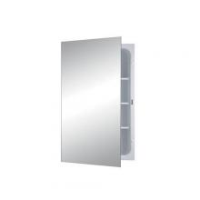 Broan-Nutone 1438 - Focus, Recessed,16 in.W x 26 in.H,  Built-in Top Lights, Beveled Mirror.