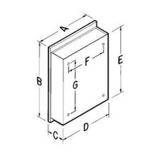 Broan-Nutone 422SM - Basic Styleline, Surface Mount, 14 in.W x 20 in.H,  Premium float glass Mirror.