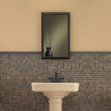 Broan-Nutone 625N244BZC - Specialty, Recessed, 13 in.W x 36 in.H, Oil-Rubbed Bronze Frame, Flat Mirrored Door.