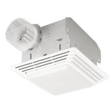 Broan-Nutone HD50LNT - Heavy Duty Fan/Light. 50 CFM, 1.5 Sones. 100W Incandescent Light (bulb not included) Type IC.