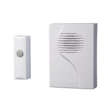 Broan-Nutone LA203WH - White Wireless Plug-In Door Chime — 1, 2 or 8 notes