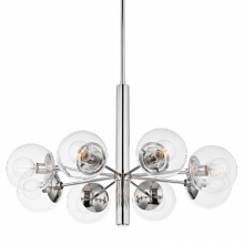 Mitzi by Hudson Valley Lighting H503808-PN - Meadow Chandelier