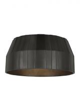 Visual Comfort & Co. Modern Collection CDFM17927PZ - Bling Medium Flush