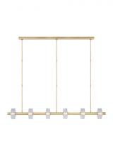 Visual Comfort & Co. Modern Collection KWLS30327CNB - Laurel X-Large Linear Chandelier